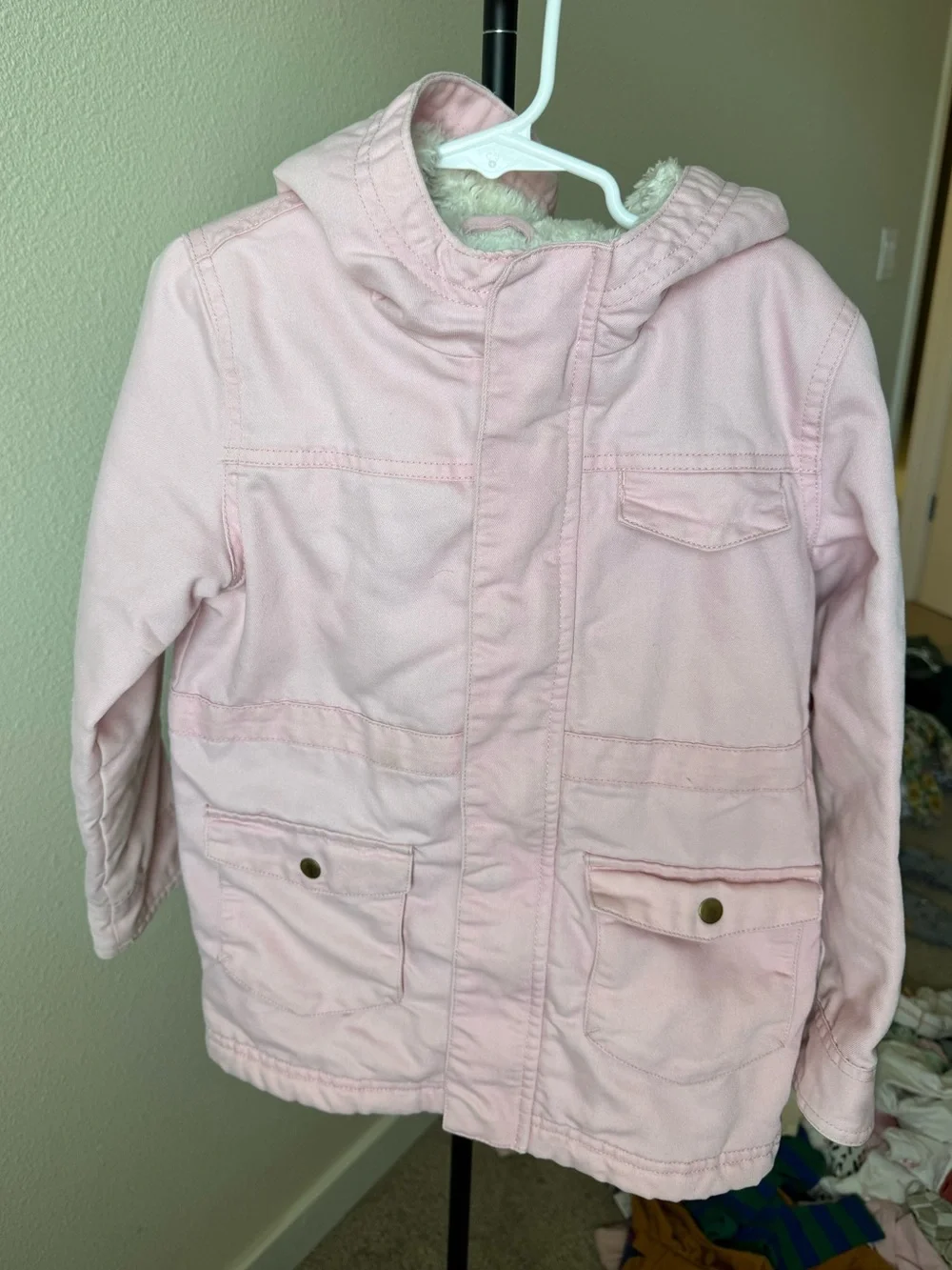 Cat & Jack Light Pink Hooded Jacket